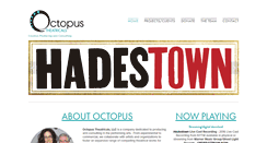 Desktop Screenshot of octopustheatricals.com